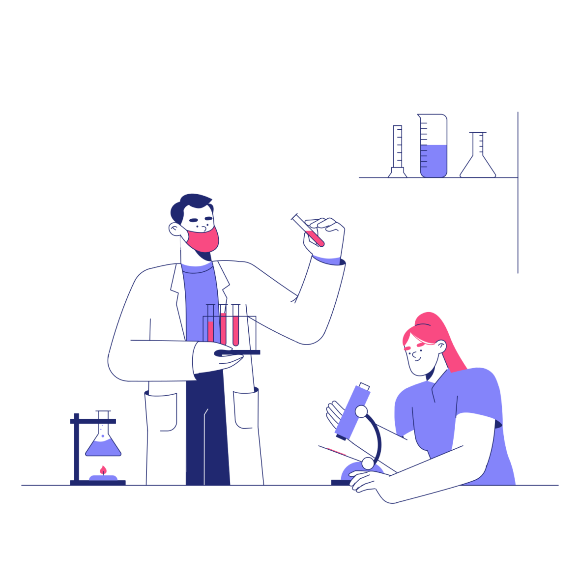 Clinical Analysis Laboratory Animated Illustrations Creattie