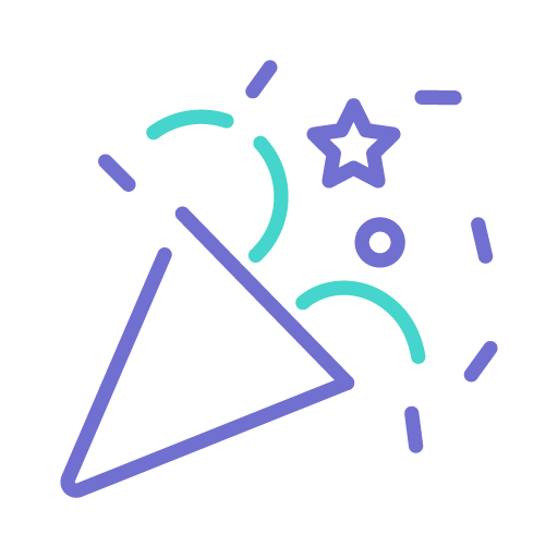 Confetti Animated Icons Creattie