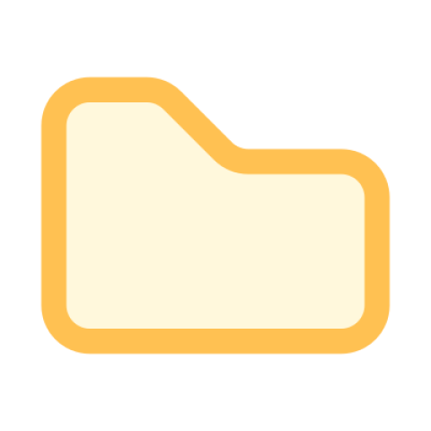 Flat Folder Icon Png